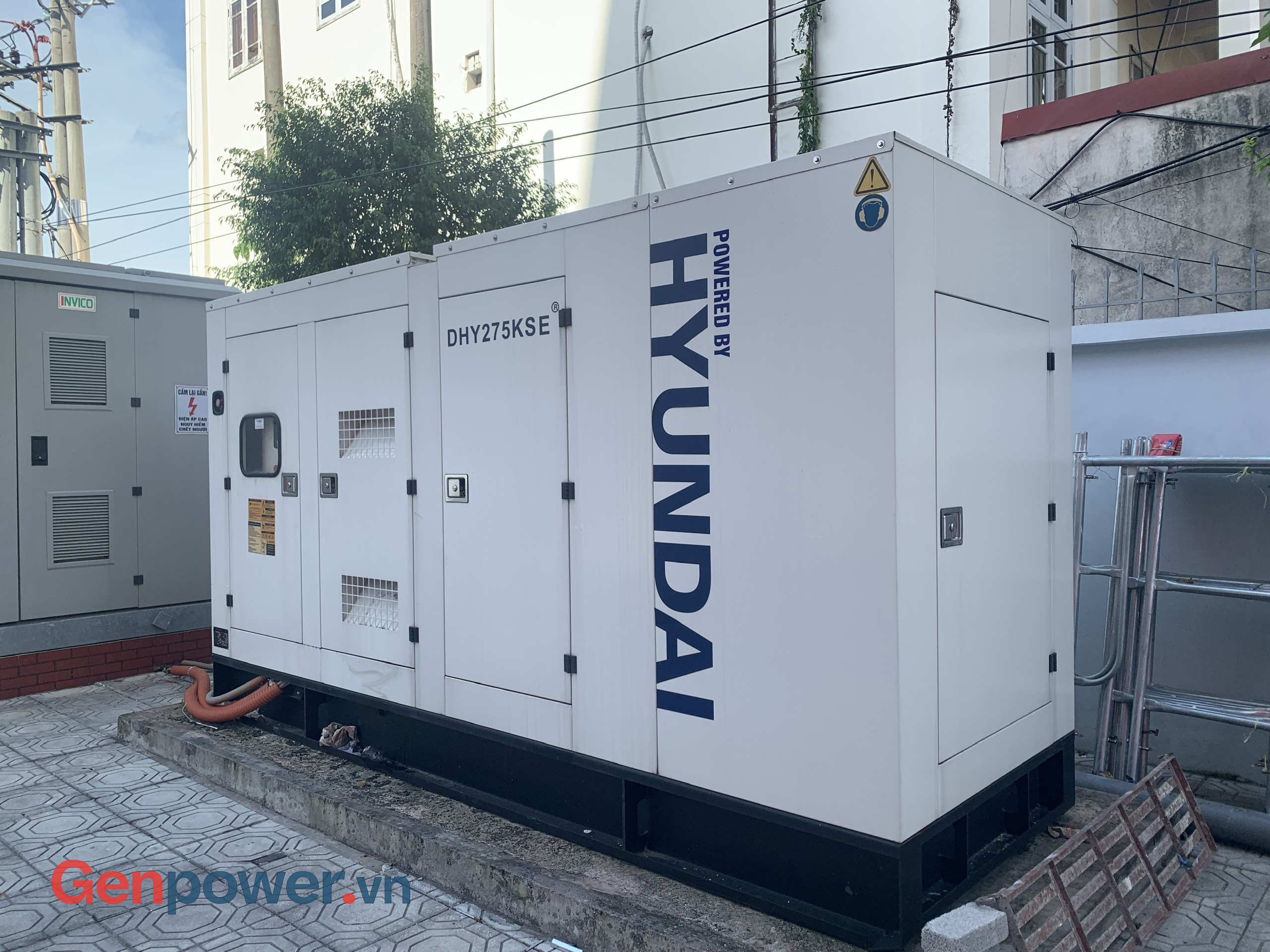 Máy phát điện Hyundai công suất lớn cho dự án