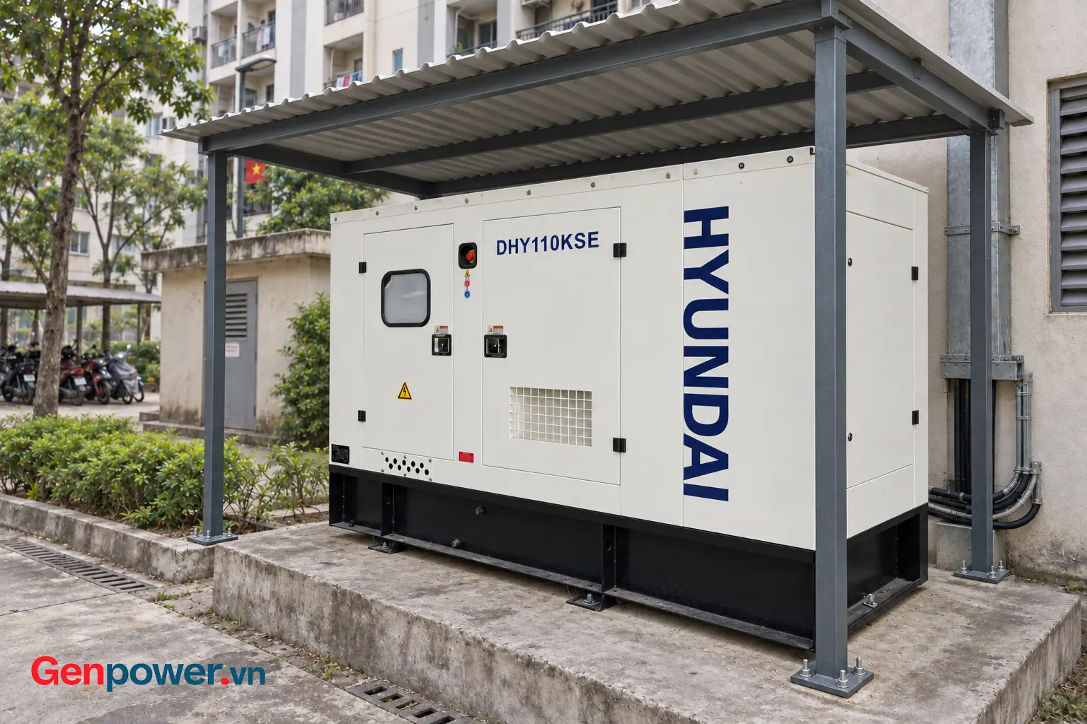 Báo giá máy phát điện cho nhà ở xã hội và chi phí lắp đặt