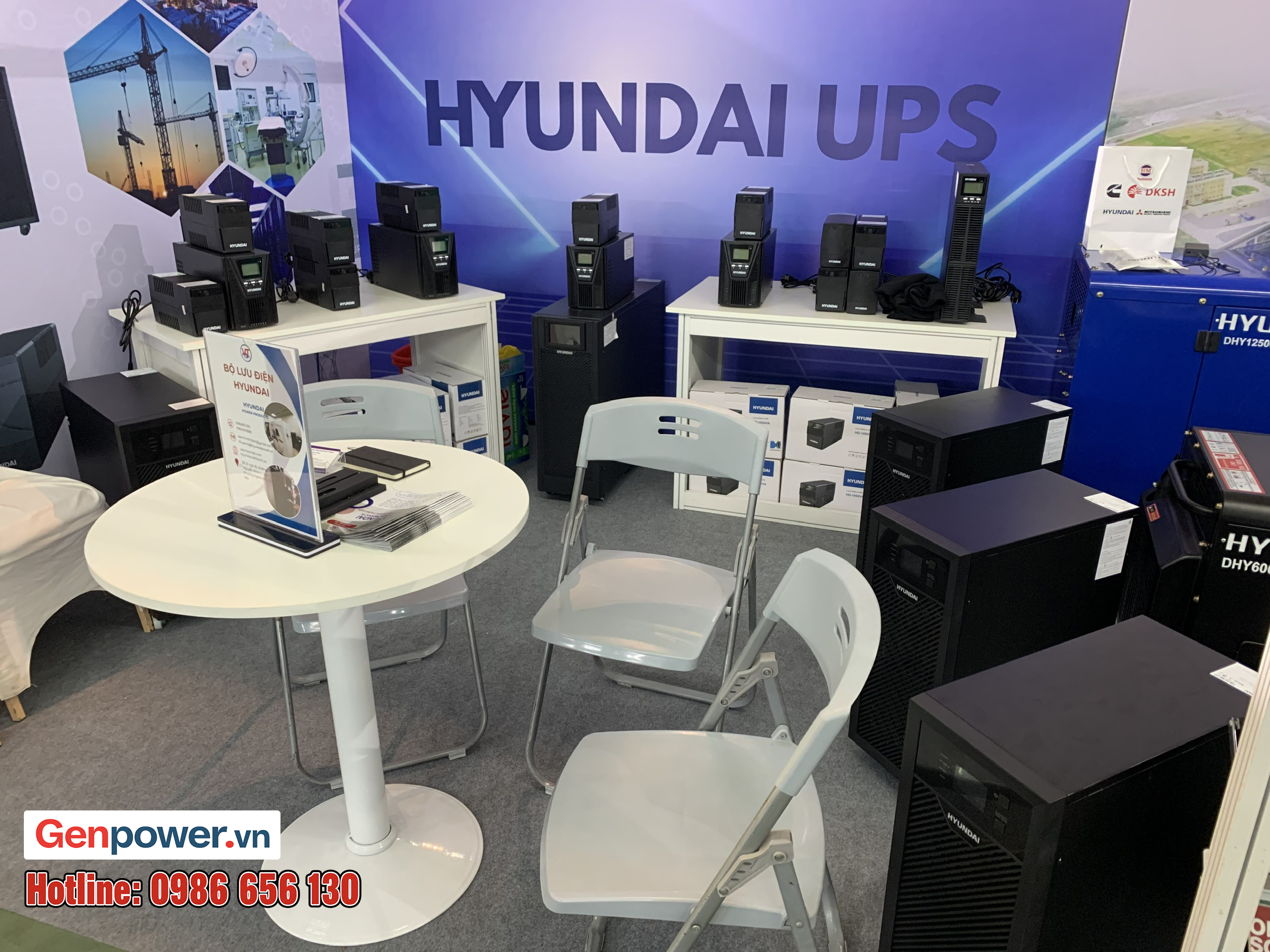 Bộ lưu điện UPS Hyundai chính hãng tại GenPower